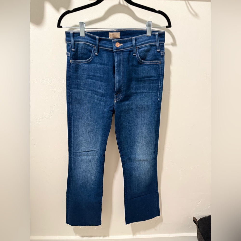 MOTHER Blue Ankle & Cropped Jeans